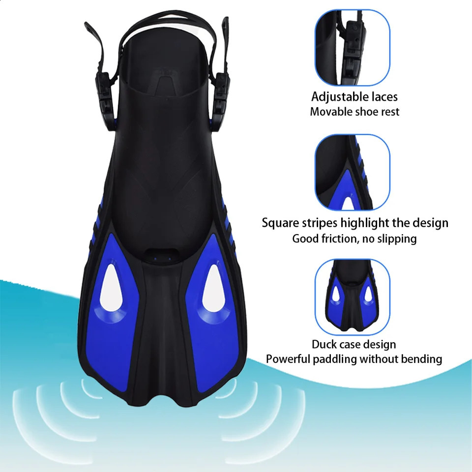 Mask Fin Snorkel Set Snorkel Gear for Adult Panoramic View Snorkel Mask Adjustable Dive Flipper Dry Top Snorkel and Travel Bag 250321