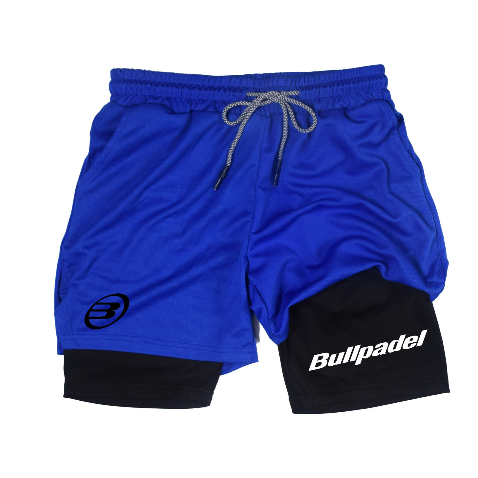 Mens Sport Shorts Summer Male Breathable Tennis Bullpadel Shorts Quick-Drying Badminton Trousers Outdoor Running Sportwear 250321
