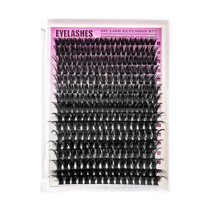 80D Thick and Fluffy Cat Eye False Eyelash Beauty Special Thick Grafted False Eyelash Curl W250324