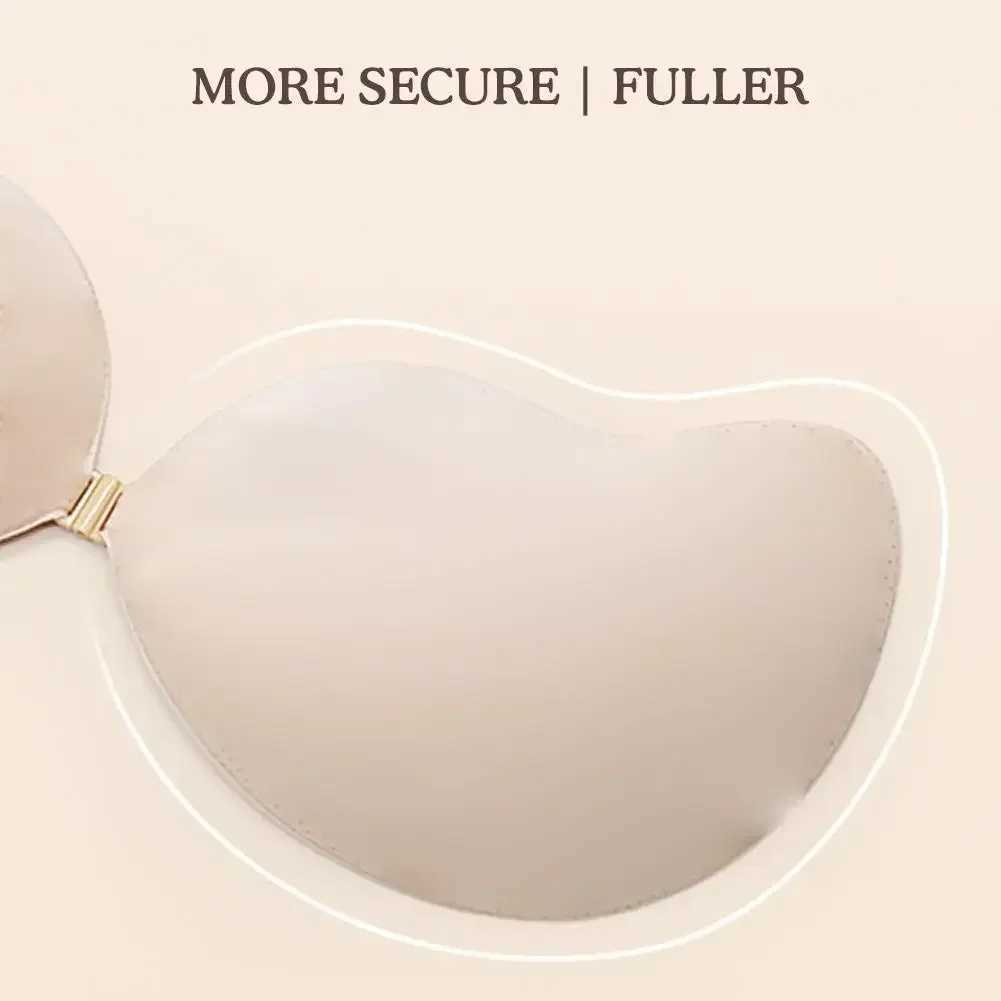 Reusable silicone bra patches chest patches stickers push ups invisible bras strapless bras silicone brasXJ250324