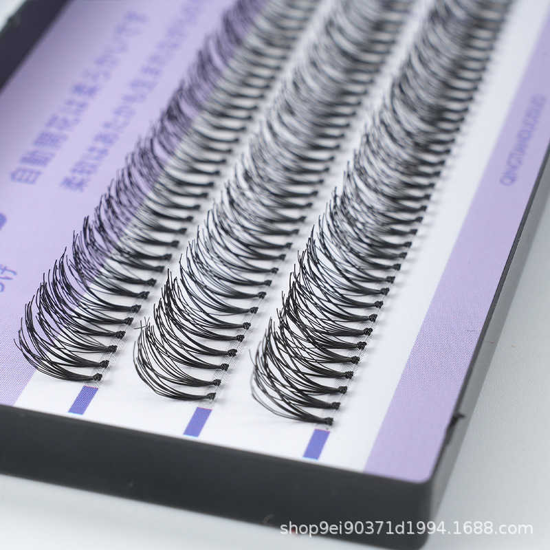 Chicken Claw Hair Segmented False Eyelash Large Dense Curl Fluffy Eyelash Asian New Thick Eyelash W250324