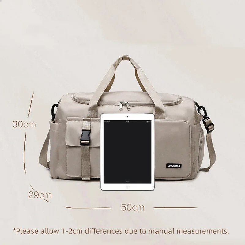Women Travel Duffle Bag Travel Backpack Mulit-functional Outdoor Sports Gym Fitness Weekender Handbag Overnight Carry on Men Bag 250314