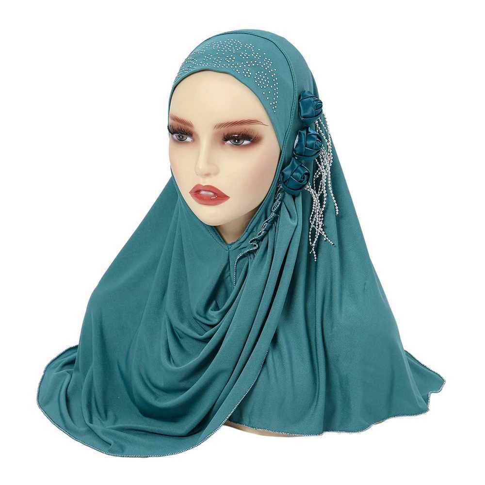 The latest Wens headscarf and Diamon floral fashion instant Islamic Muslim headscarf classic womens headscarf shawl RIMAIRE X250324
