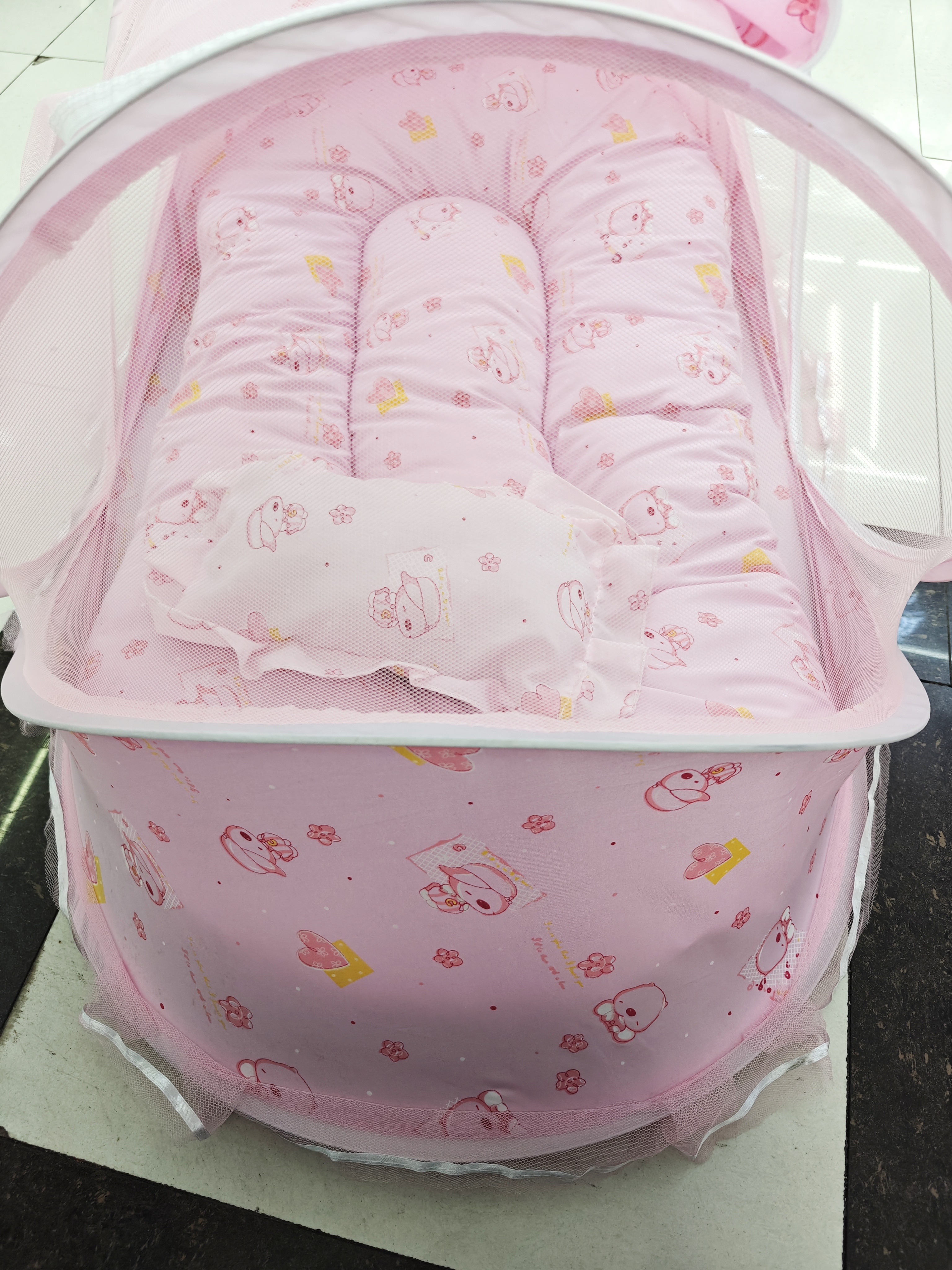 Jiaobao Little Bear Three Piece Baby Mosquito Net Set