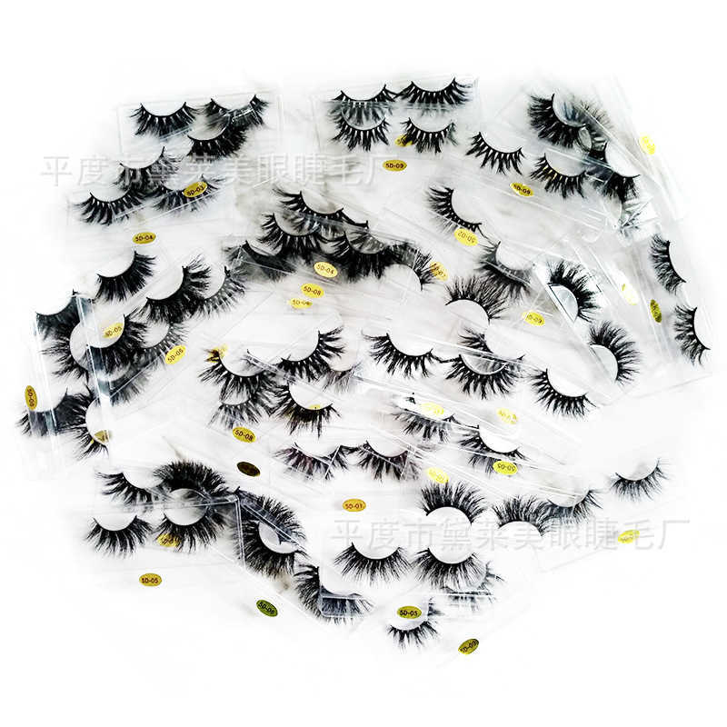 25 mm mink false eyelashes sell well W250324