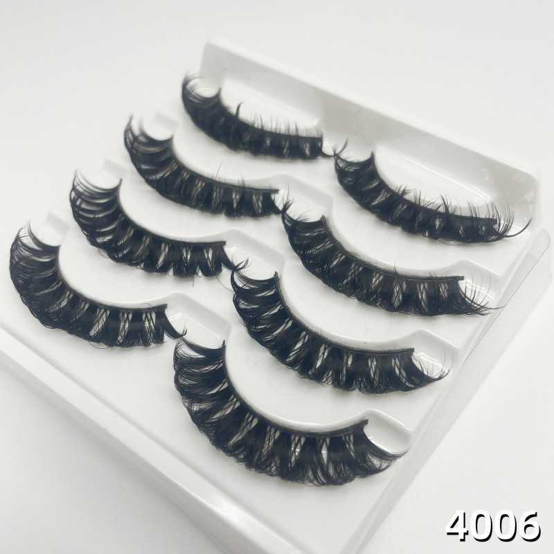 Xiyins new product with curled up eyelashes and thick temu faux mink fur false eyelashes W250324