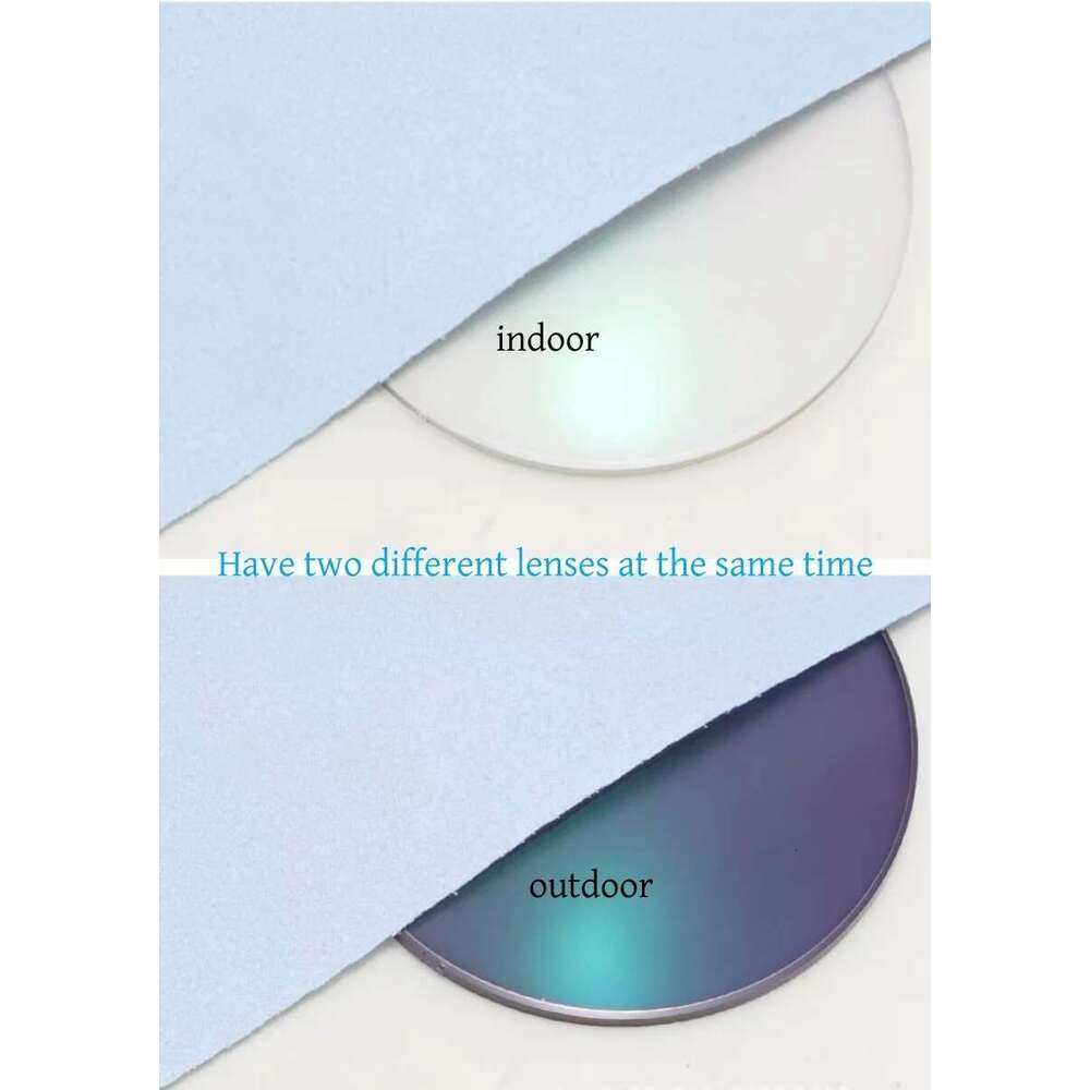 HD Outdoor Photochromic Lenses 1.56 1.61 1.67 1.74 CR-39 Gray And Brown