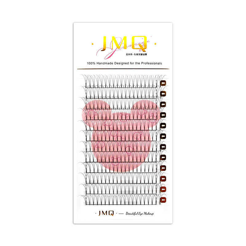 Short root hairy eyelashes 3-6D single cluster large flowering hot selling false eyelashes W250324