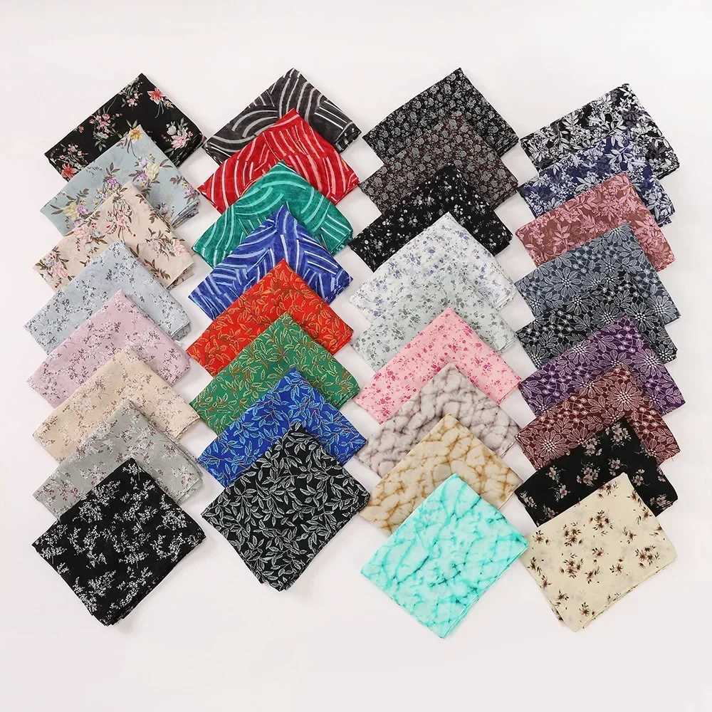Printed floral headscarves Muslim headscarves large-sized shawls Muslim headscarves headscarves X250324