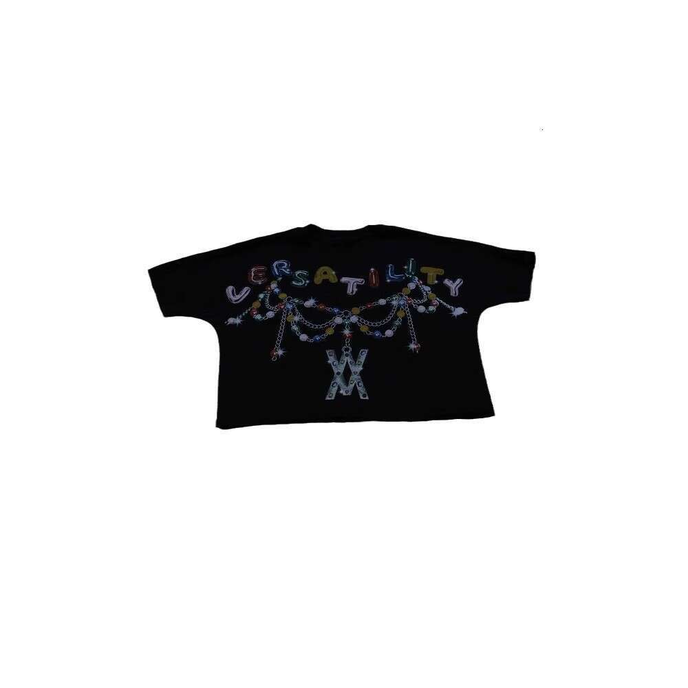 Streetwear Men's and Women's Spring Printed Cotton Loose Fashion T-shirt