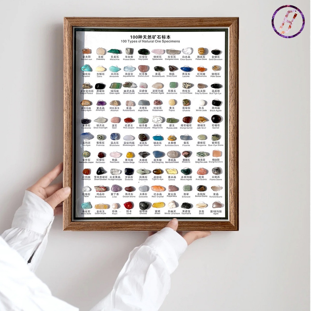 80/100 Mini Crystal Mixed Gemstones Energy-Calibrated Crystal Wholesaler I Ching-Programmed Gemstone Atelier