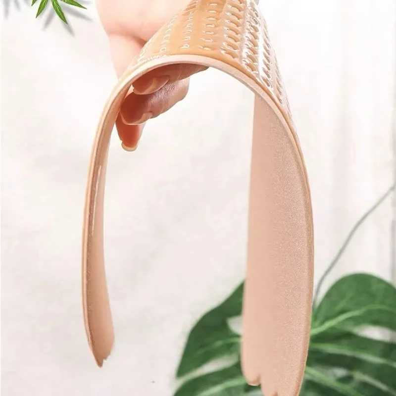 Self adhesive silicone underwear integrated invisible reusable angel wings seamless soft cushion cover chest strapless braXJ250324