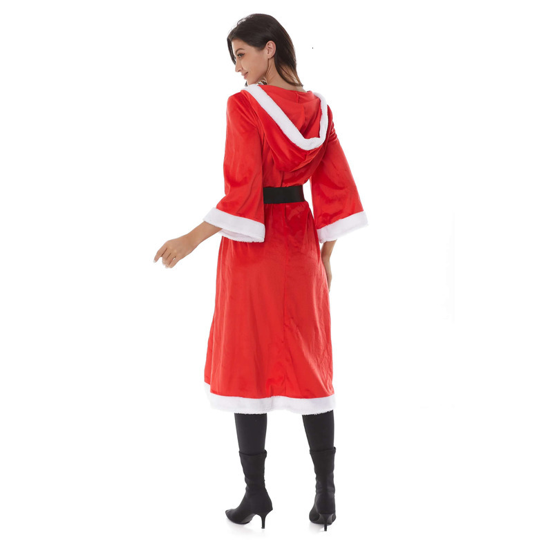 Elegant Crystals Festive Two Piece Set Soft Fabric Christmas Outfit & Accessory Pair (CY85-1) quantity