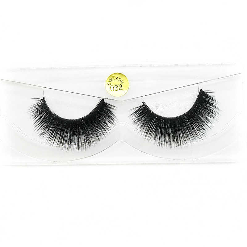3D False Eyelash Natural Thick Cross Soft Pair Set Simulation 3D False Eyelash W250324