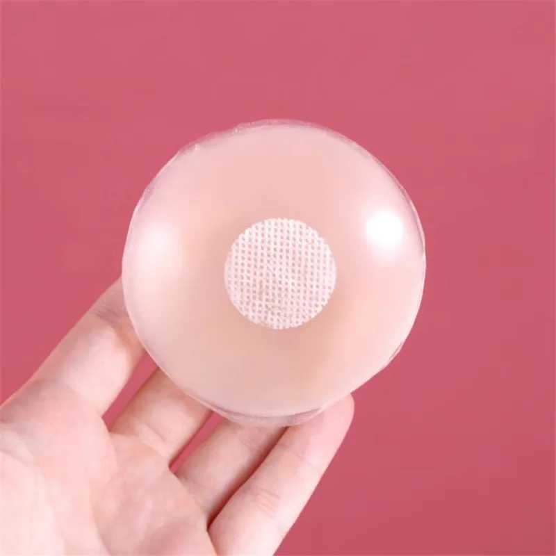 2PCS silicone Nipple cover reusable breast bra sticker invisible Petal lifting adhesive pad breast sticker for womenXJ250324