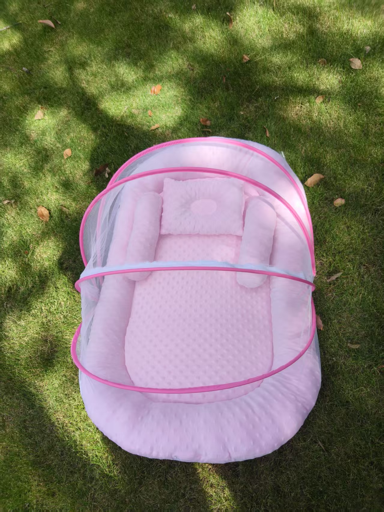 Jiaobao Bubble Velvet Five Piece Baby Mosquito Net Set