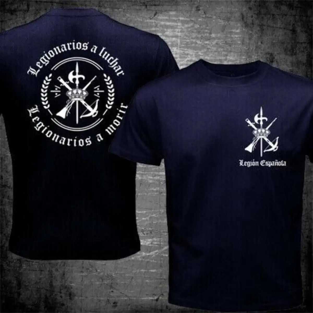 Foreigh Legion Spain Tercio Army Military T-shirt Summer Cotton Short Sleeve O-neck Mens T-shirt New S-3XL X250324