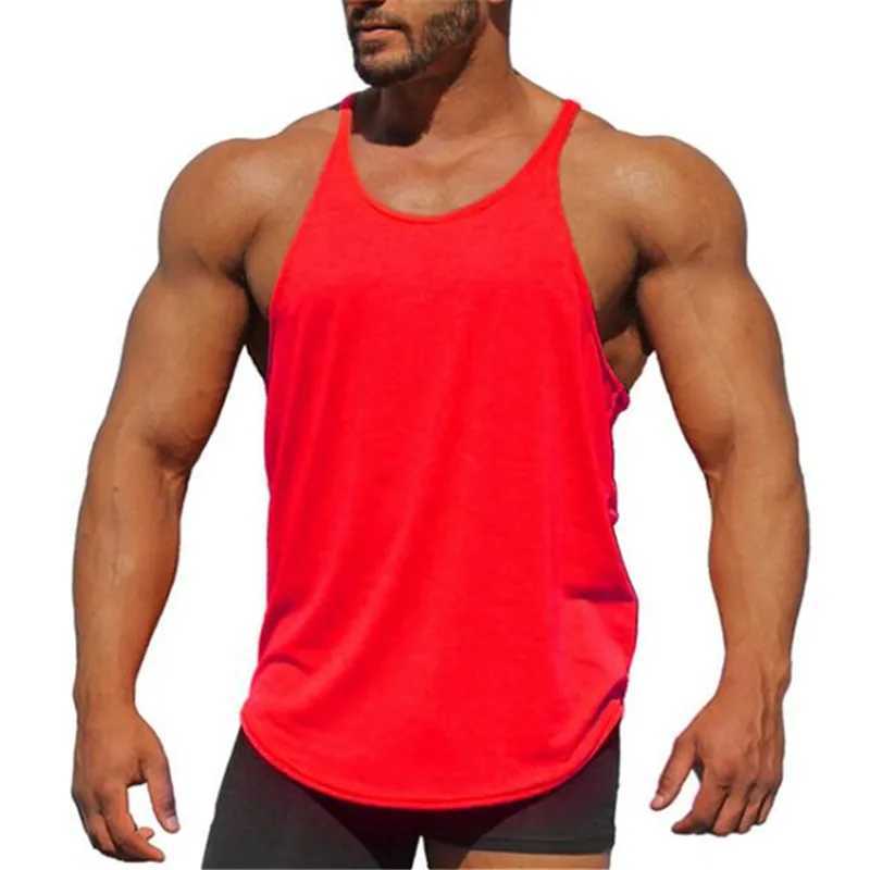Mens sleeveless shirt quick drying fitness vest running vest elastic basketball top fitness T-shirt mens clothing X250324