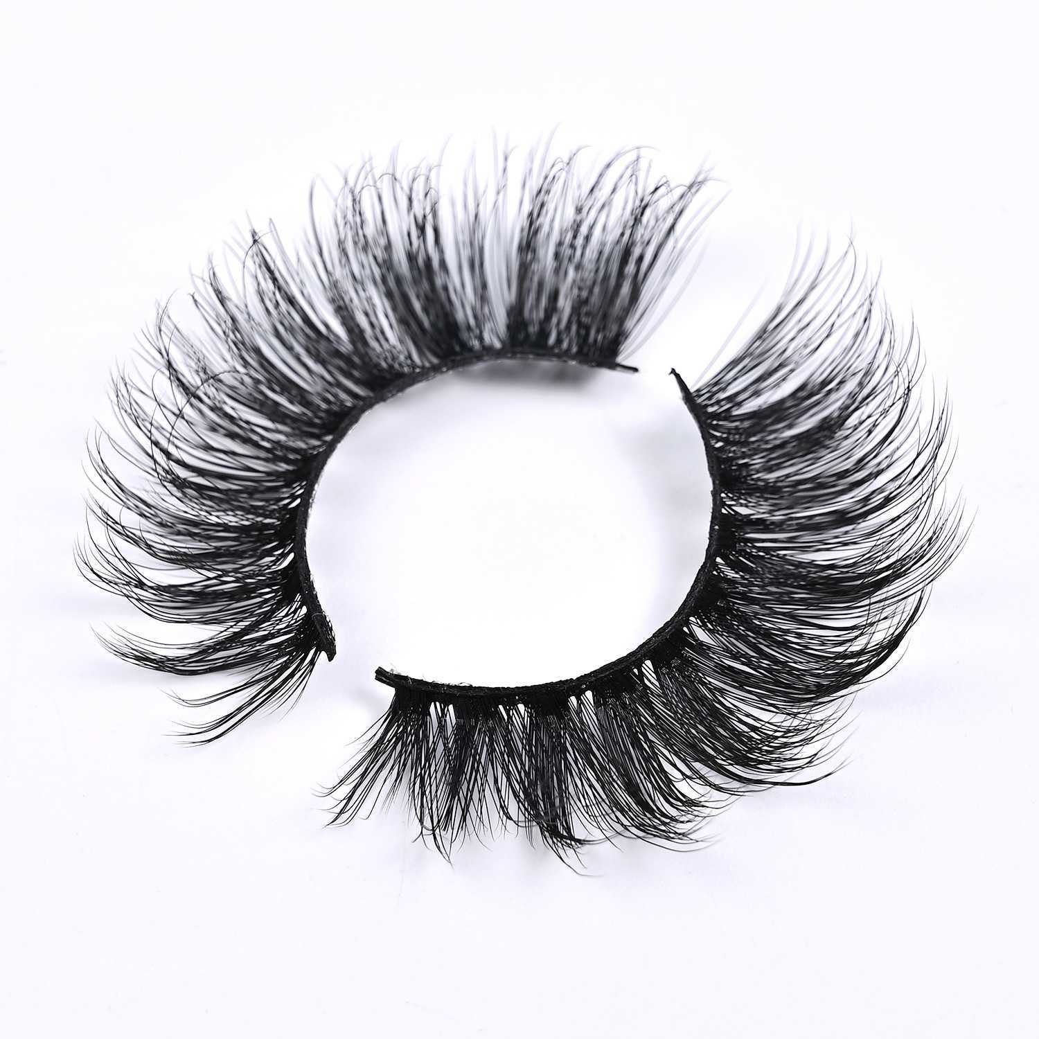 Thick curled up set of 7 pairs of explosive false eyelashes exaggerated natural eyelashes W250324