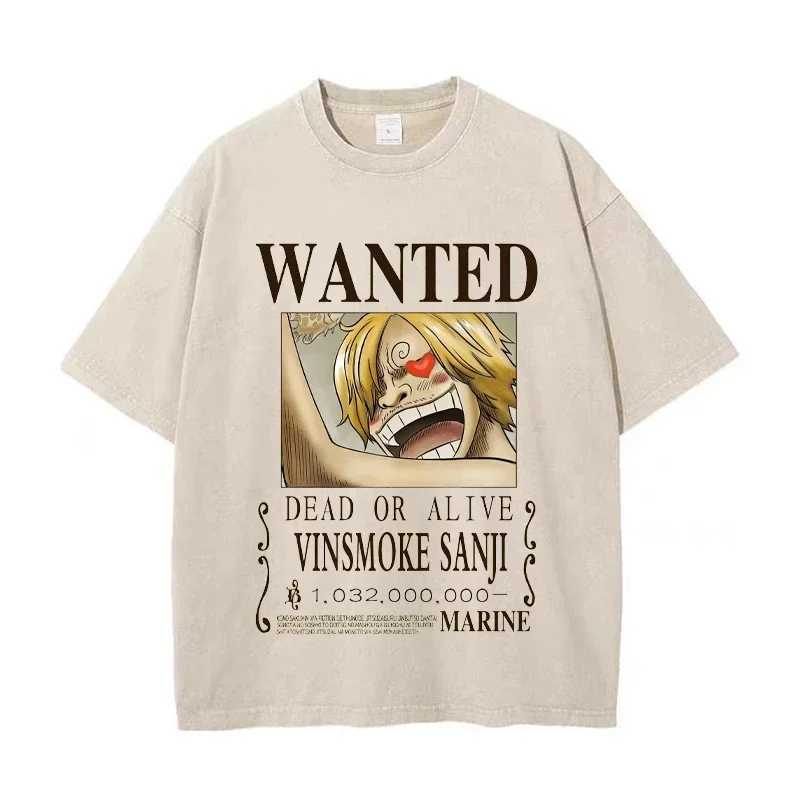 One piece Nika Monkey D. Luffy Law Sanji Tony Chopper Euststas Roronoa Zoro Brook animated short film Sle mens T-shirt X250324