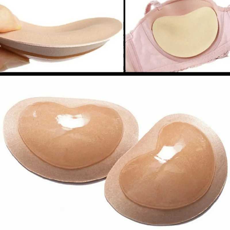 Upward push bra coasters womens soft breast pads underwear adhesive lining silicone breast enhancer underwear invisible soft cushion coverXJ250324
