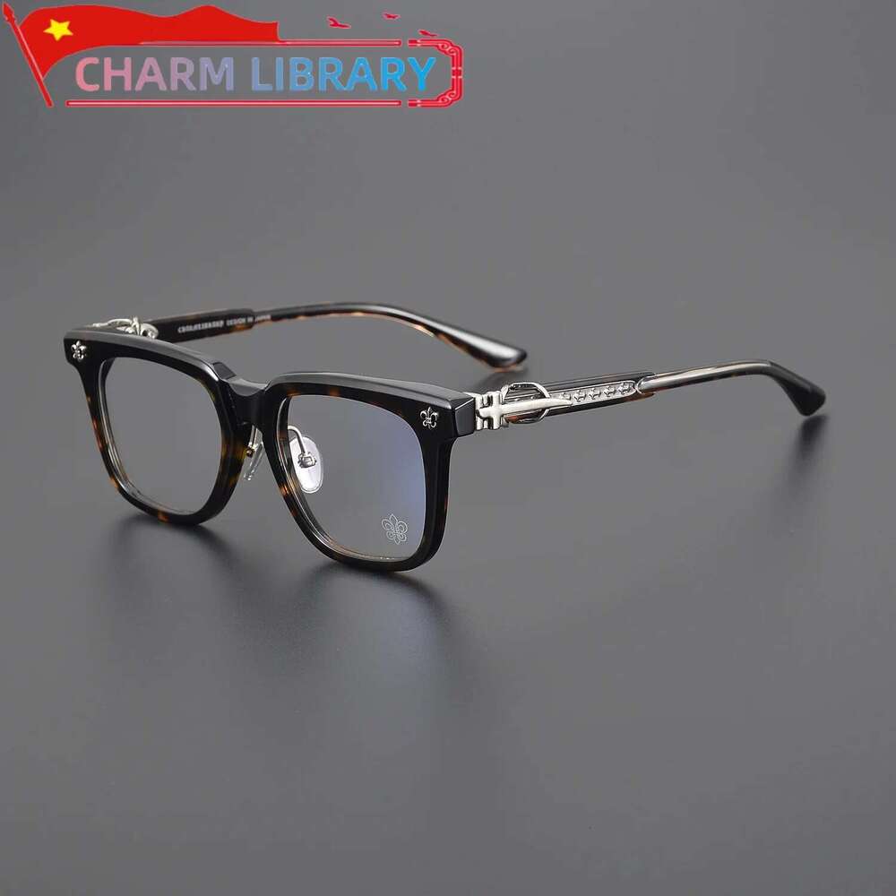 Eyeglass Frame For Women Reading Glasses Designer Brand Prescription Acetate Fashion Men Retro Punk Optical Eyewear