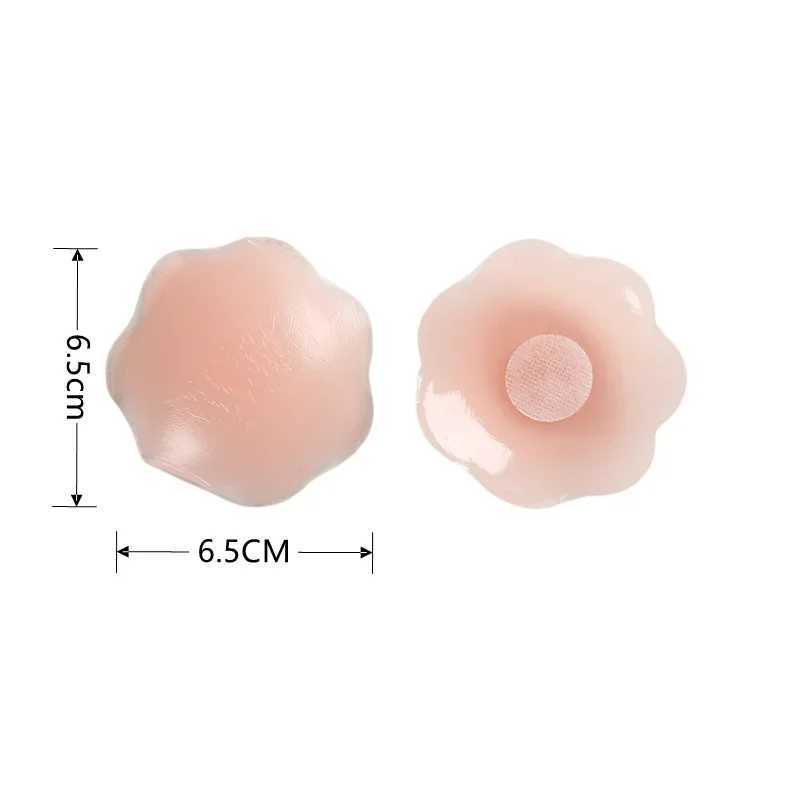 1 pair of silicone Nipple covers reusable lift invisible stickers bra filling stickers breast tape female breast stickersXJ250324