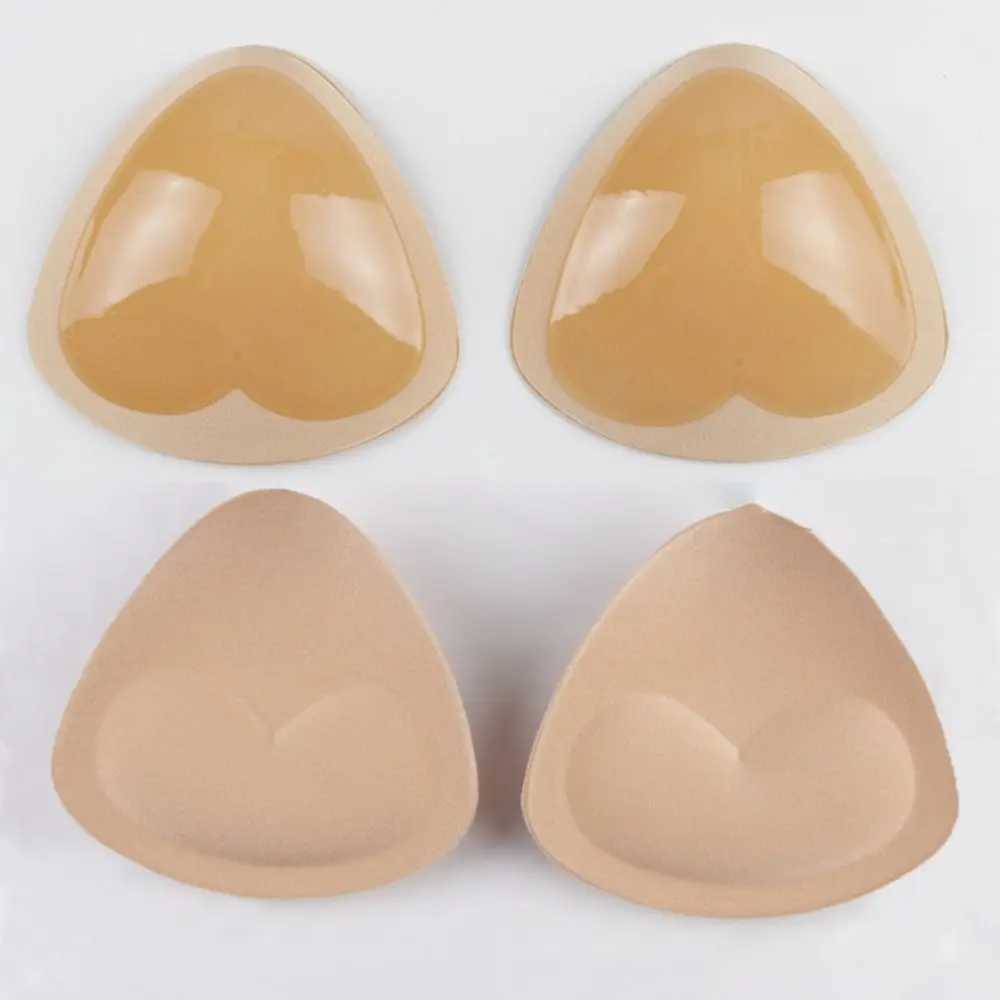 Silicone bra insert breast pad adhesive push up bra womens push up bra cup thickness Nipple cover bikini swimsuit insertXJ250324