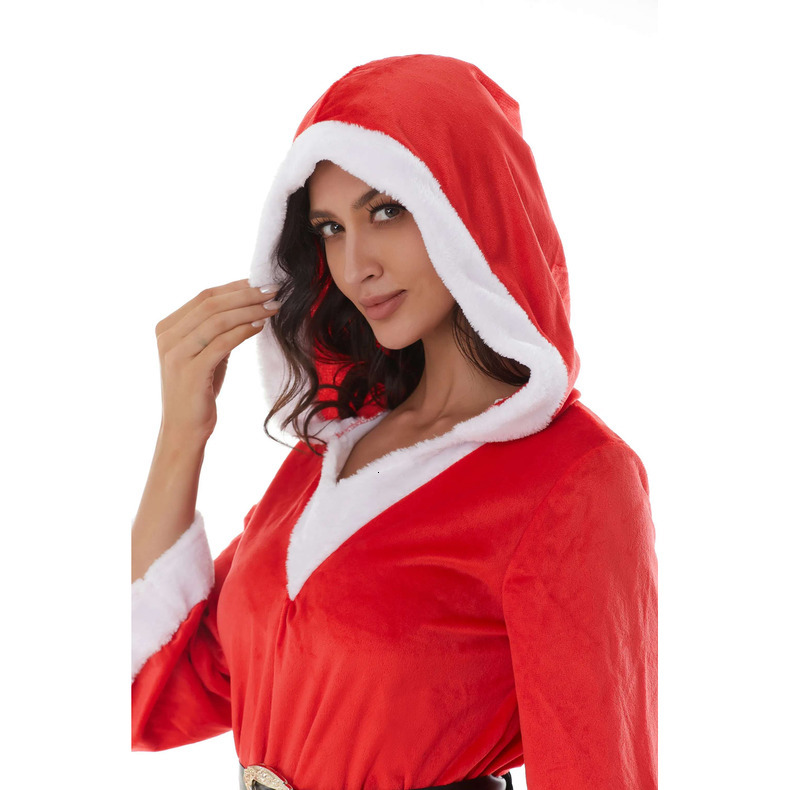 Elegant Crystals Festive Two Piece Set Soft Fabric Christmas Outfit & Accessory Pair (CY85-1) quantity