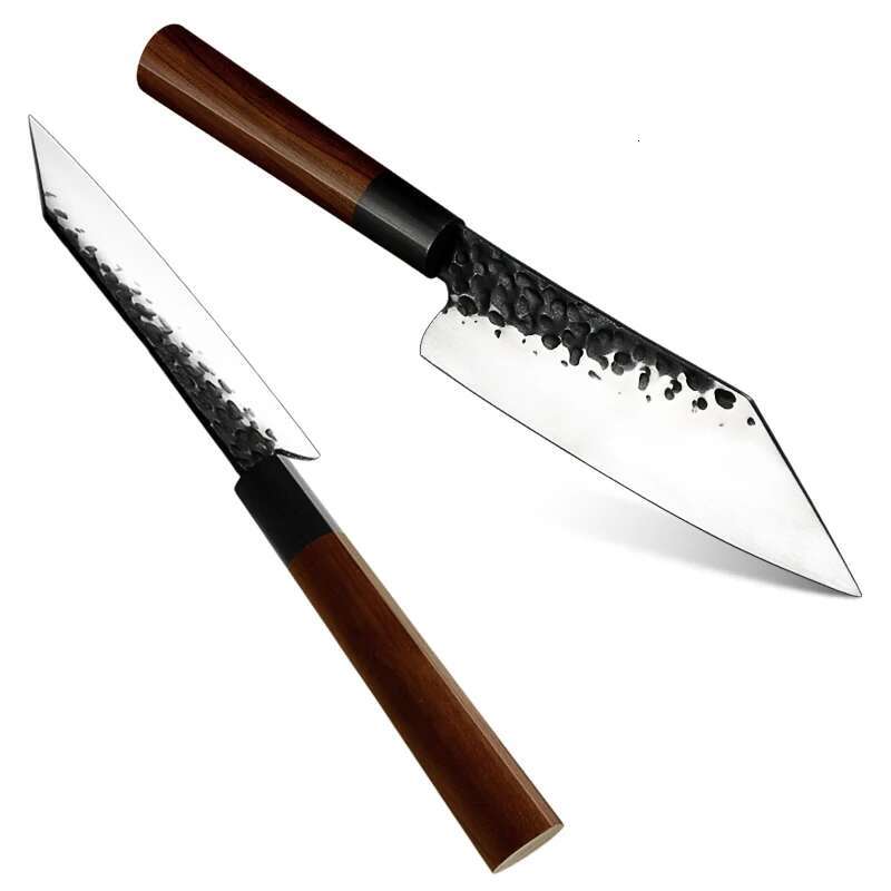 Grands 5.5 Inch Handmade Forged High Carbon Kiritsuke Kitchen Chef Knife Meat Fruit Fish Vegetables Cutter