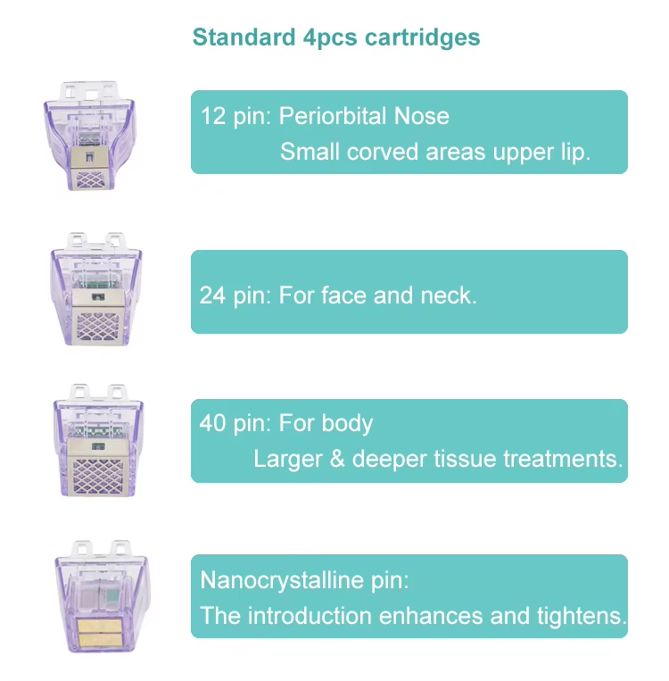 Hot Sale Dual Handles Body Facial Wrinkle Removal Morphues8 M8 Gold Radio-Frequency Microneedle-Machine