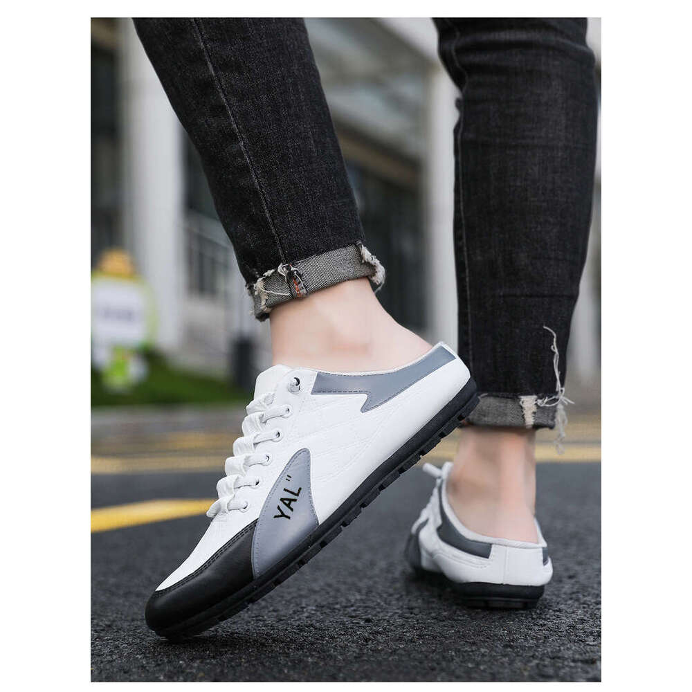 Deodorant Slip-On Half Slippers: Stylish and Effortless Men's Footwear for 2024 dh910320090