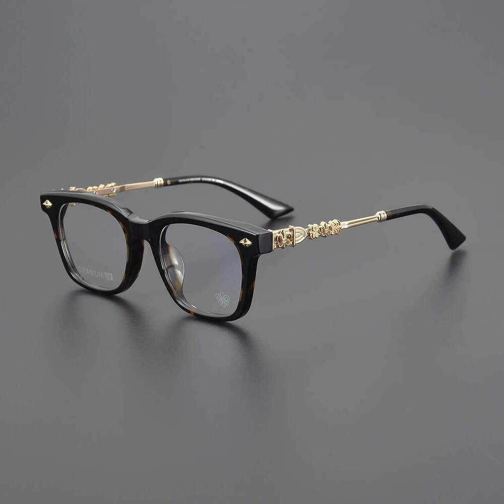 Eyeglass Frame For Women Reading Glasses Designer Brand Prescription Acetate Titanium Fashion Men Retro Optical Eyewear