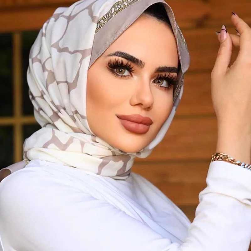Muslim Instant Turban Chiffon Luxury Headscarf Abaya Headscarf for Wan Abayas Jersey Scarf Islamic Dress Wen Turbans Long Bag X250324
