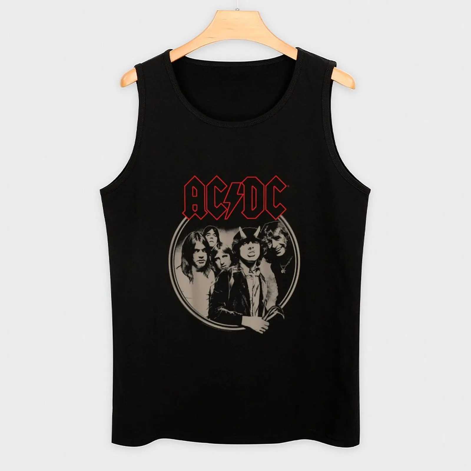 Retro H Ac_Sc Frame Tank Top T-shirt Mens Bodybuilding Mens Gym Cool Thing X250324