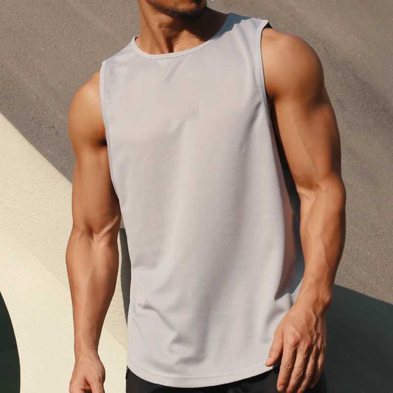 Mens clothing bodybuilding sportswear mens basketball shirt mens sleeveless T-shirt vest summer clothing top T-shirt X250324