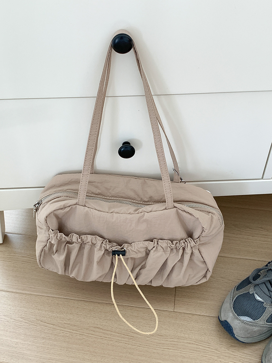 Pleated High-grade Underarm Bag Niche Commuter Tote Shoulder Bag Femininity New Large Capacity Nylon Bag Woman