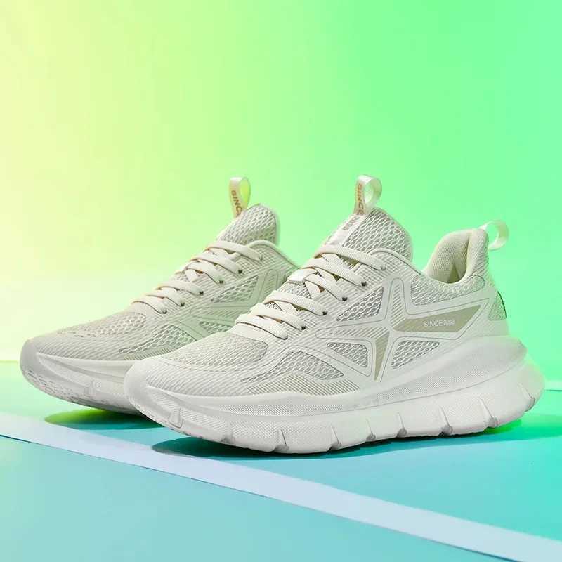 2025 mens sports running shoes casual marathon breathable lightweight womens comfortable sports Nskid walking sports shoesXJ250324