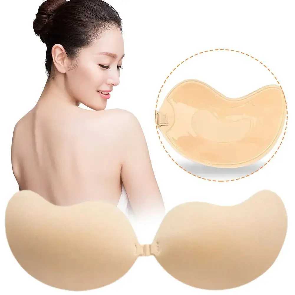 Reusable silicone bra patches chest patches stickers push ups invisible bras strapless bras silicone brasXJ250324