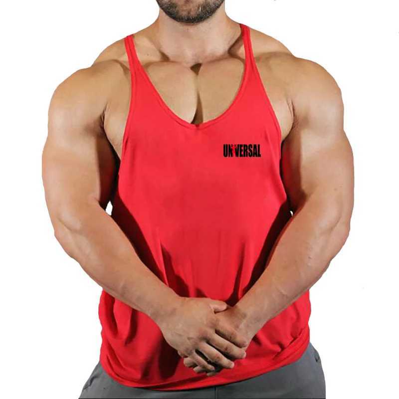 Mens universal sleeveless T-shirt comfortable and loose gym temperature Versatile casual bodybuilding sports vest X250324