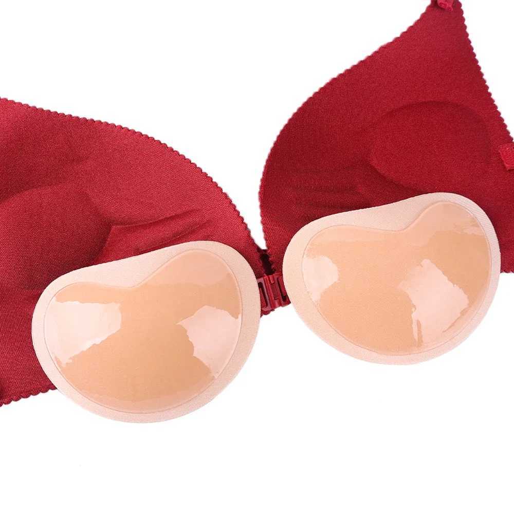 Womens invisible pad magic bra plugin sponge bra push up pad swimsuit silicone breast pad cushion cover stickerXJ250324