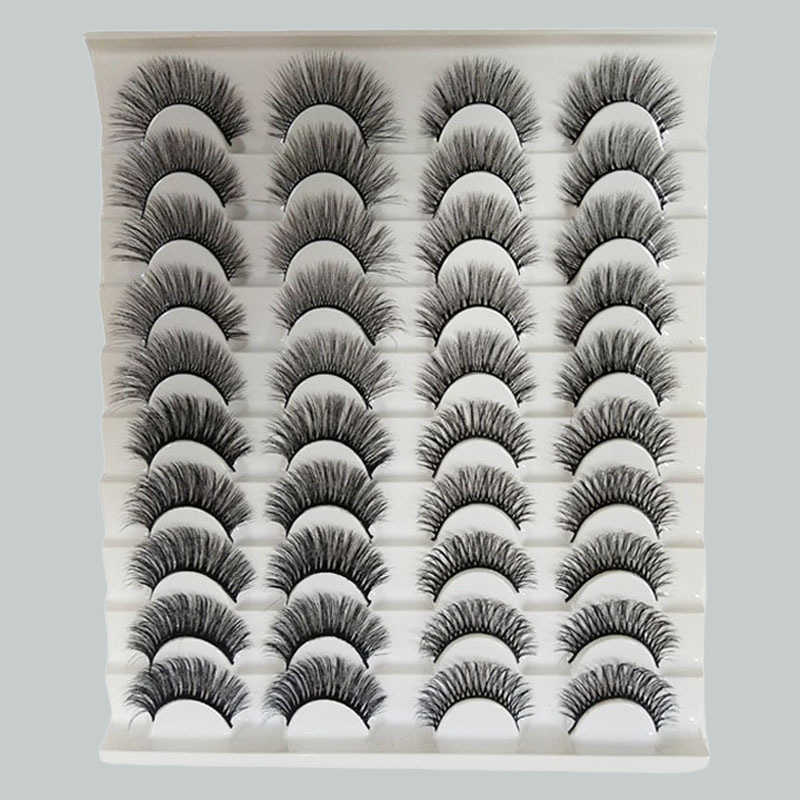 Thick false eyelashes multiple pairs large capacity mixed whole one-piece stage makeup special W250324