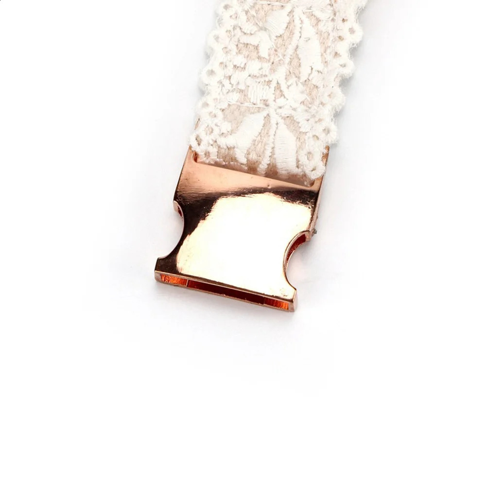 Lace Dog Collar Set Fashion Flowers Girl Puppy Cat Dog Tag Collar Leash Adjustable for Small Medium Large Dogs Free ID Pendant 250320