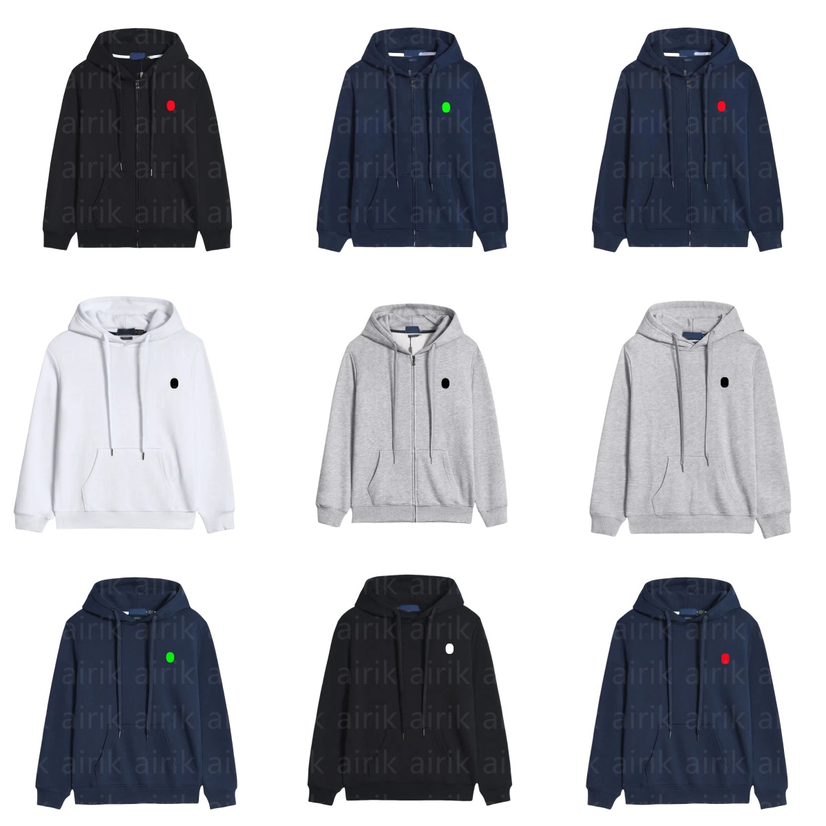 Designer Men's Sweaters Hoodie Zipper Hoodie Men Sweater Business Casual Jogger Tracksuits Tops Jacket Set Casual Half Laurents Zipper Hoodies