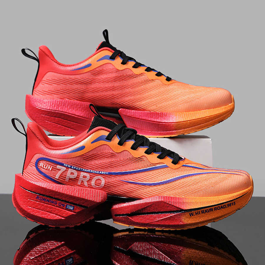 Marathon Air Cushion Men Sports Running Shoes Breathable Lightweight Male Comfortable Athletic Training Sneakers Tennis Shoes Z250227