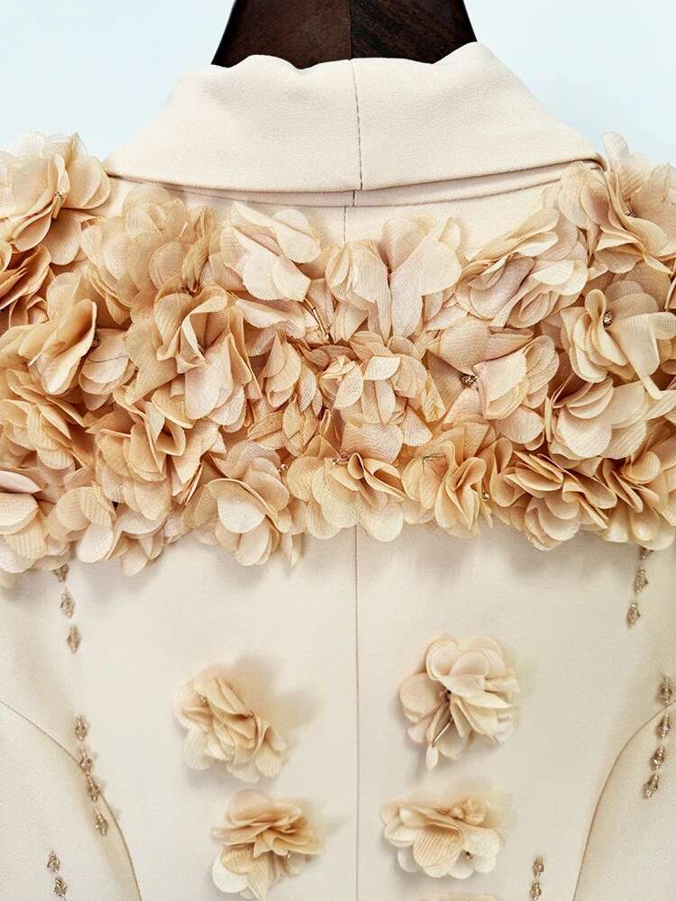 Newest Fashion Designer Maxi Dresses Women's Sleeve Stunning Wers Appliques Beaded Long Dress