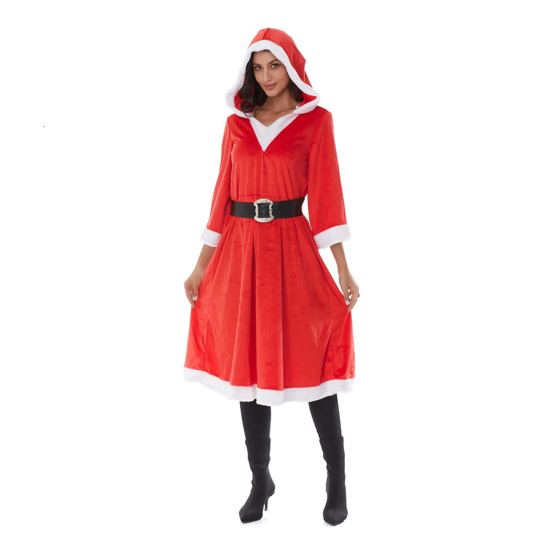 Elegant Crystals Festive Two Piece Set Soft Fabric Christmas Outfit & Accessory Pair (CY85-1) quantity