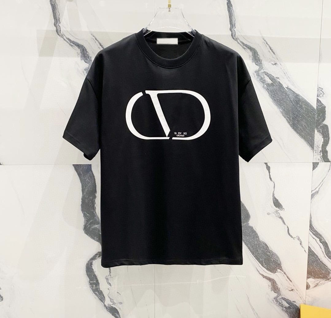 Summer men's and women's new T-shirt brand designer EuropeAn-American style round neck short sleeve fashion leisure luxury clothing pure cotton T-shirt