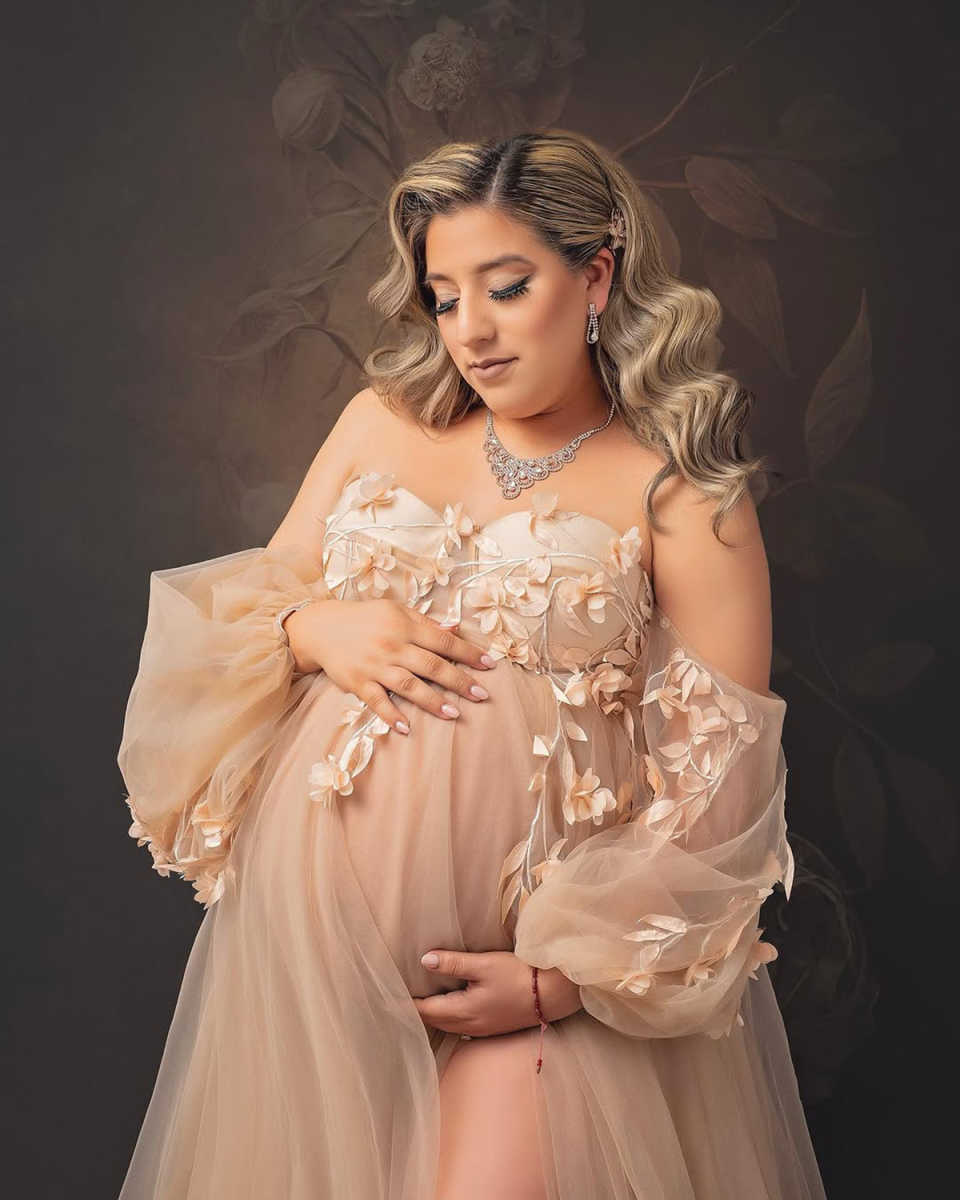 Elegant Ruffles Sleepwear Robes Ruffle With Appliques Plus Size Appliques Pregancy Women Gowns for Special Occasion Photoshoot Boudoir Lingerie Bathro
