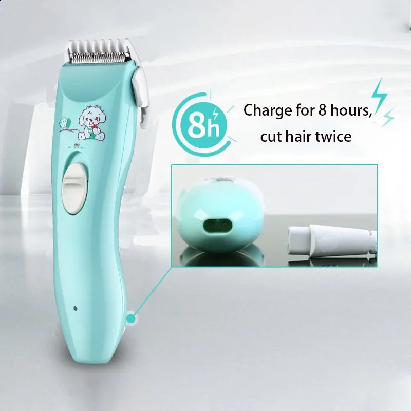 Baby Hair Trimmer Electric Hair Clipper USB Baby Shaver Cutting Baby Care Cutting r Rechargeable Quiet kids Hair Cutting 250303